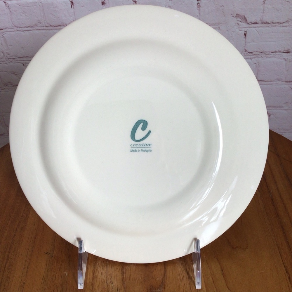 Creative Malaysia Nature Garden 4 Piece Ceramic Place Setting - Picture 3 of 13